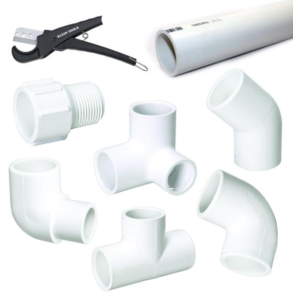 Different types of pvc fittings allow you many options when building your greenhouse Different types of pvc fittings allow you many options when building your greenhouse