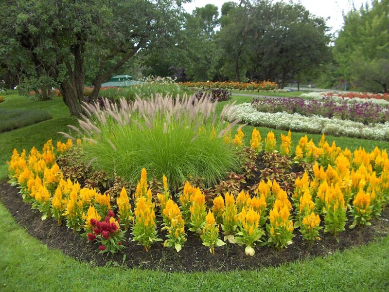 Beautiful gardens fully utilize the vertical dimension image - Beautiful gardens fully utilize the vertical dimension