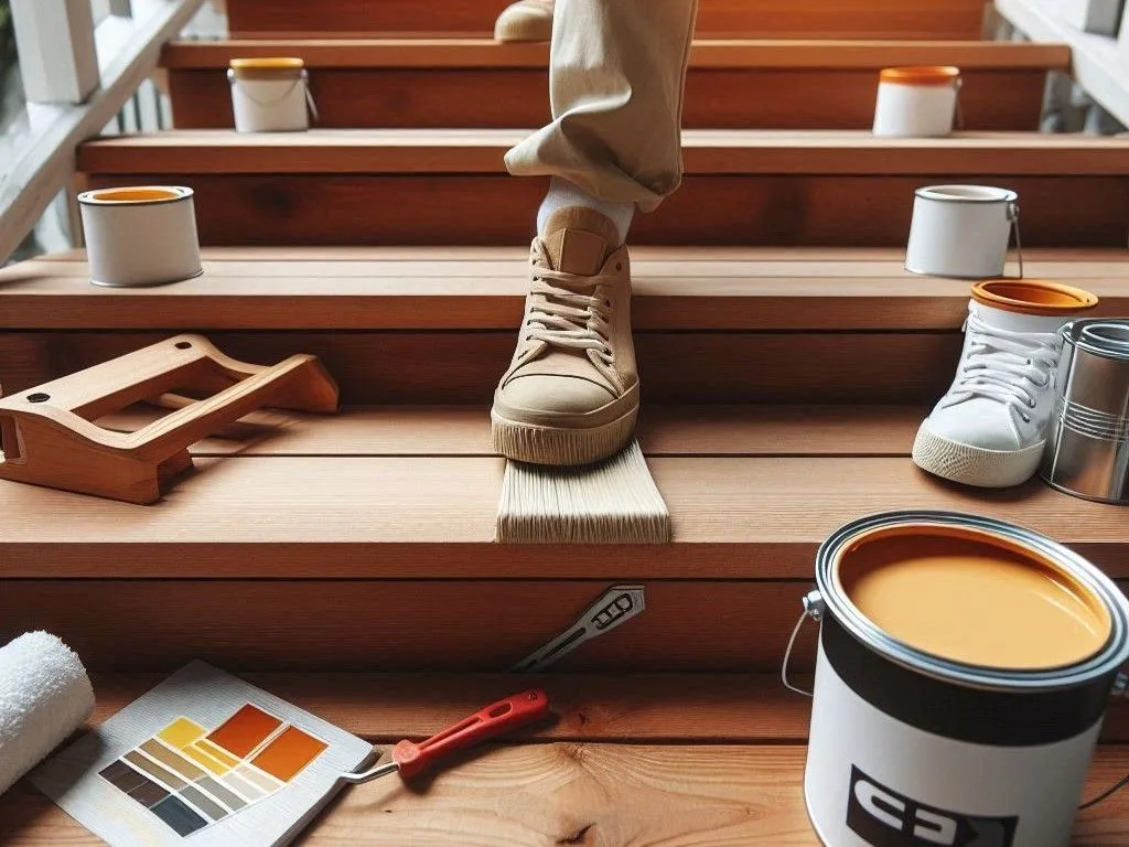 Enhancing Safety and Aesthetic: Non-Slip Paint for Exterior Wooden Stairs